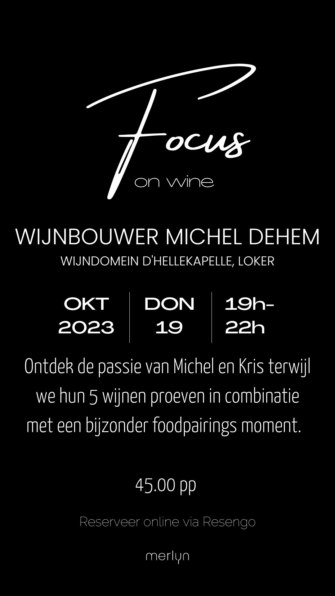 Focus on Wine: Wijnbouwer Michel Dehem  | 