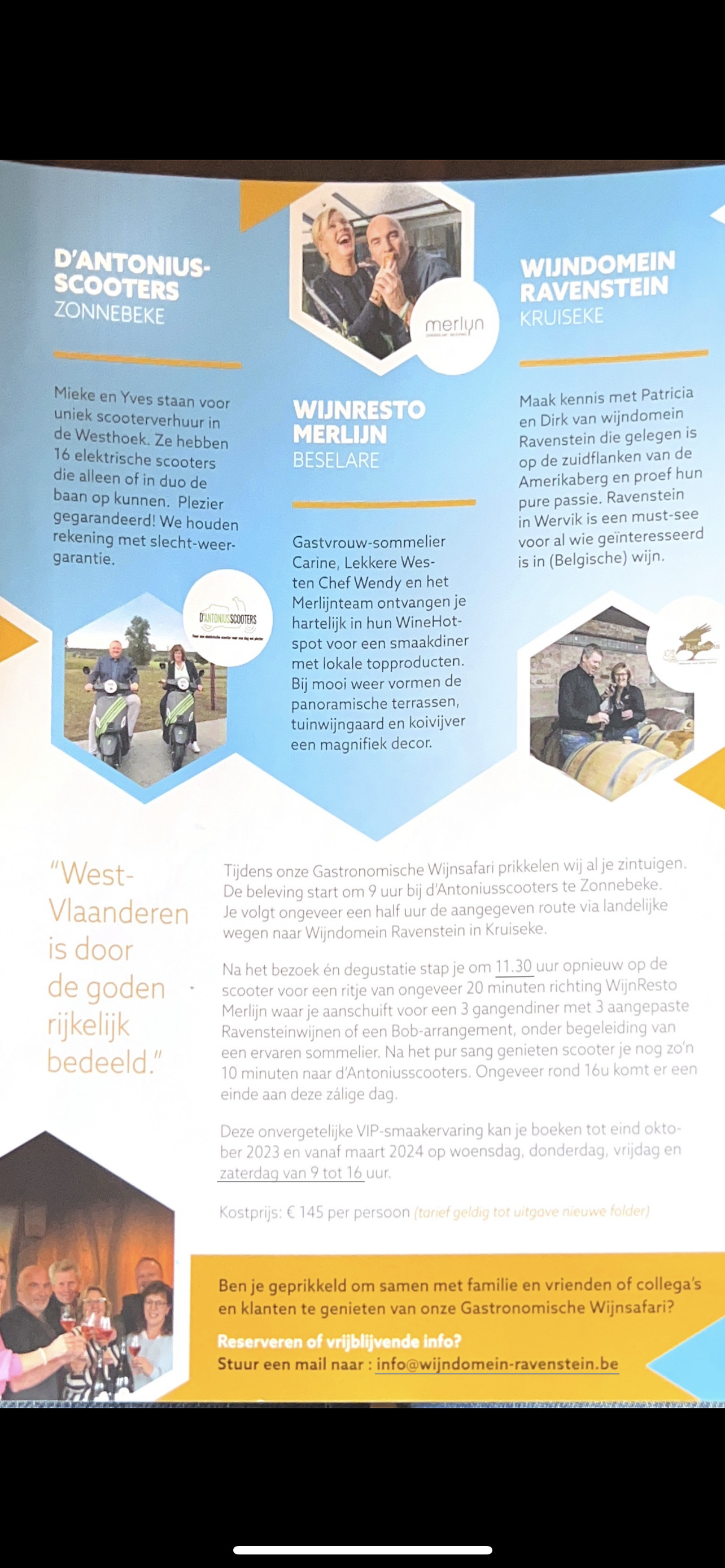 Gastronomische wijnsafari |