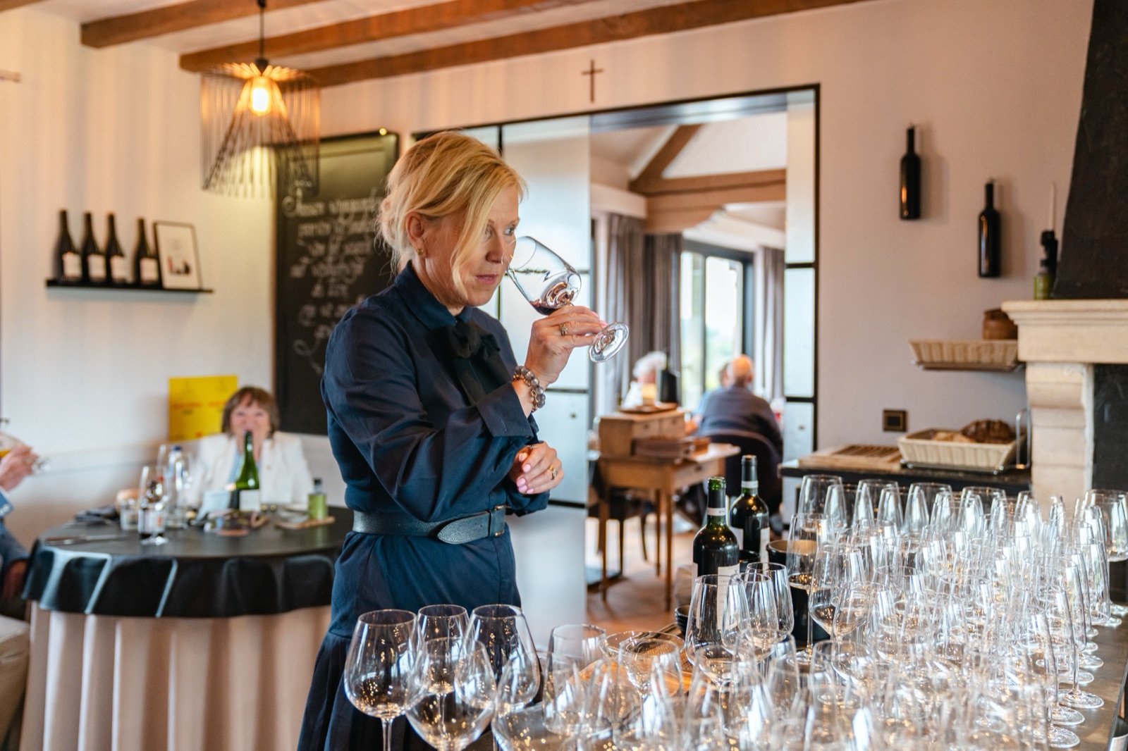 Carine Hoedt, sommelier bij merlijn